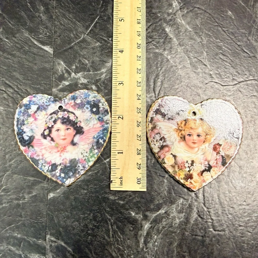 1996 THE BRADFORD EDITIONS “Joy” and “Prudence” Ornaments